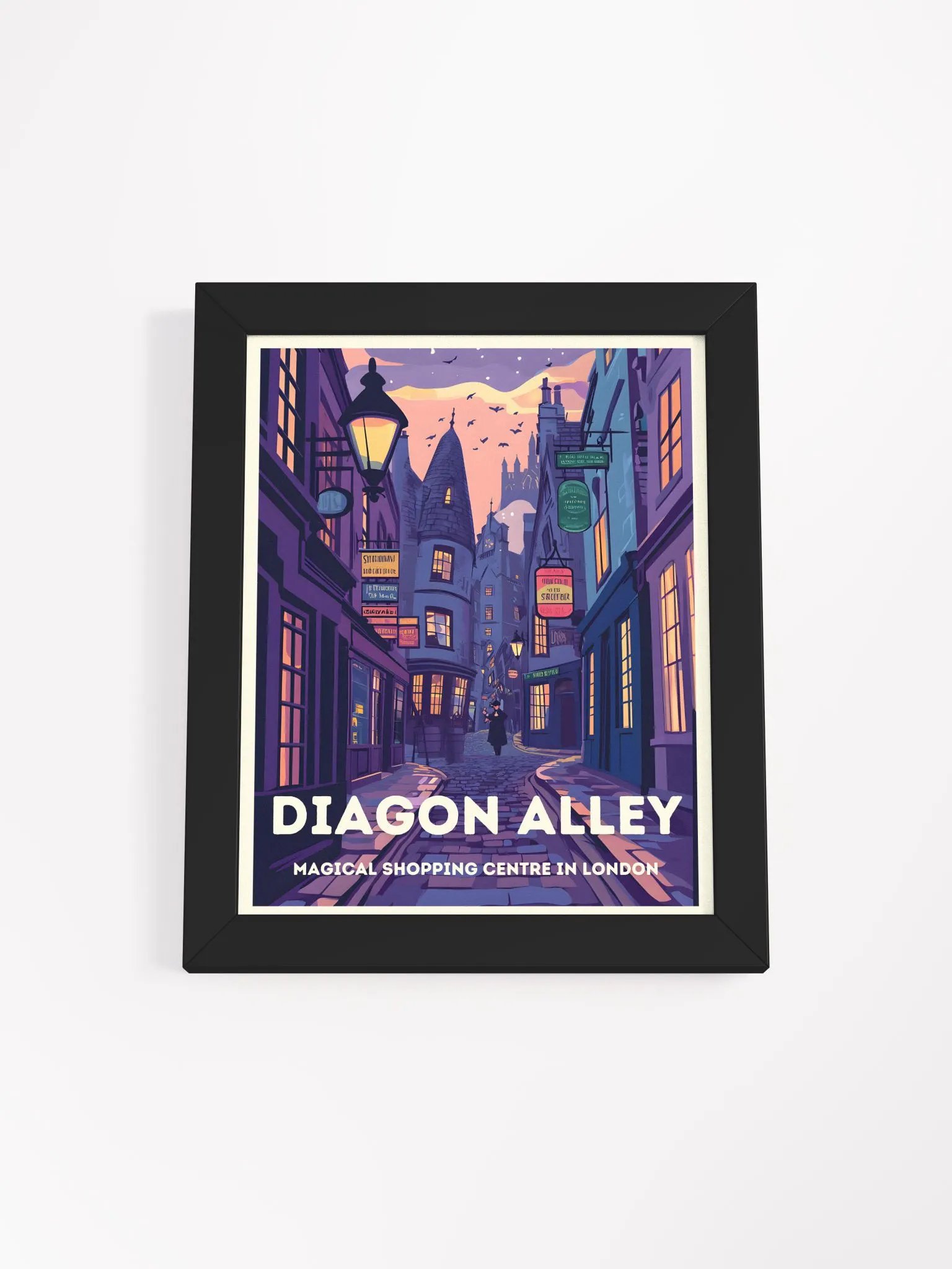 Magical Shop Alley Vintage Travel Posters product image (1)