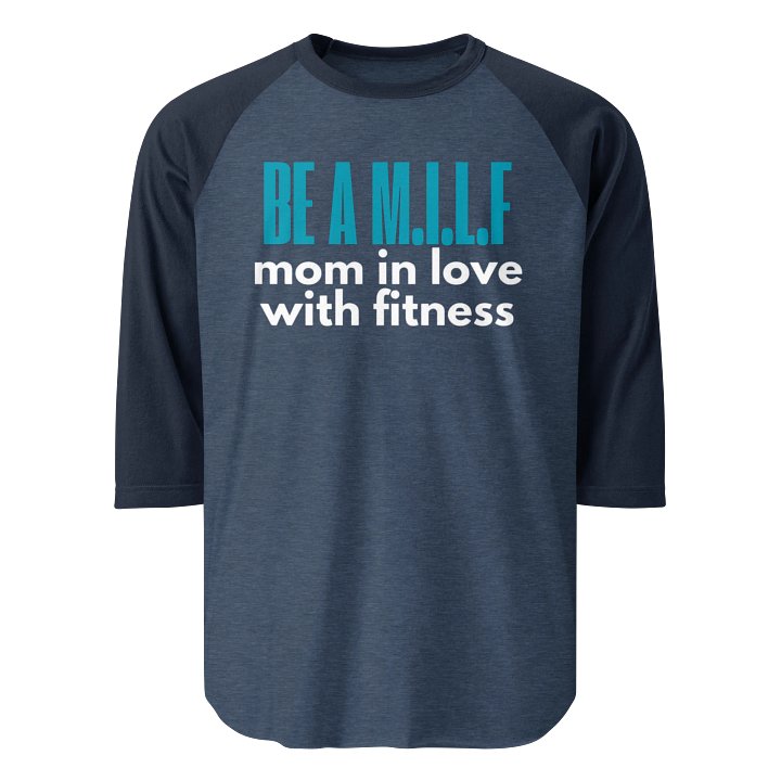 M.I.L.F. Fitness Raglan Tee product image (1)