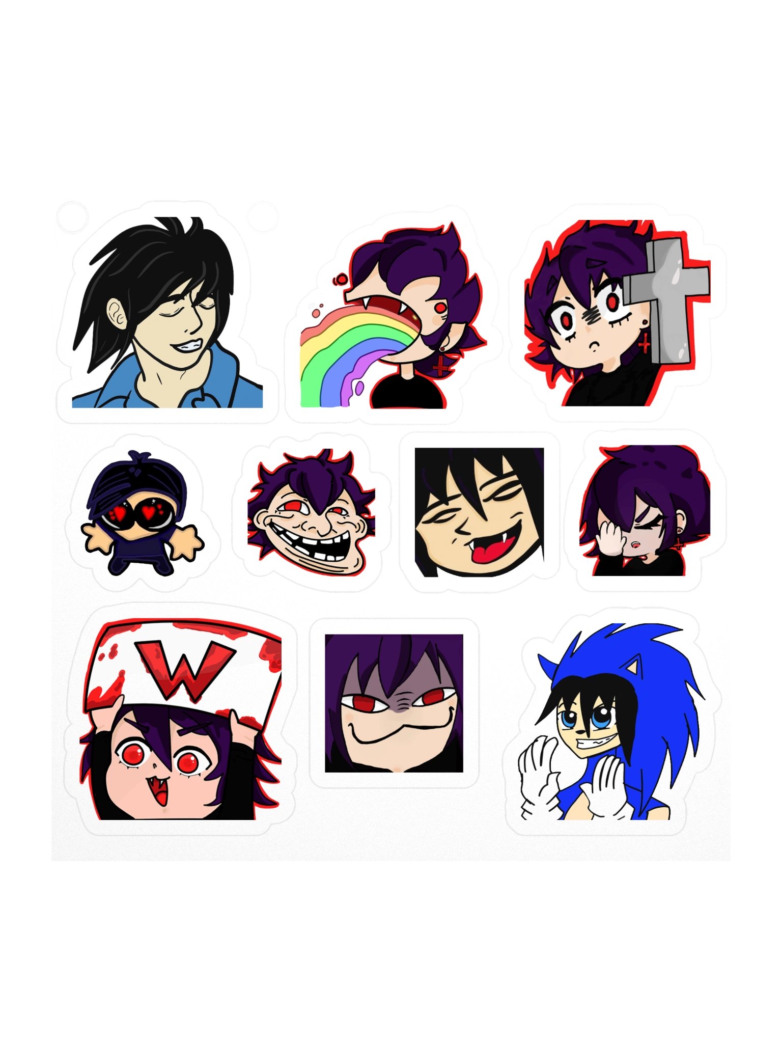 The Cursed Emote Collection product image (2)