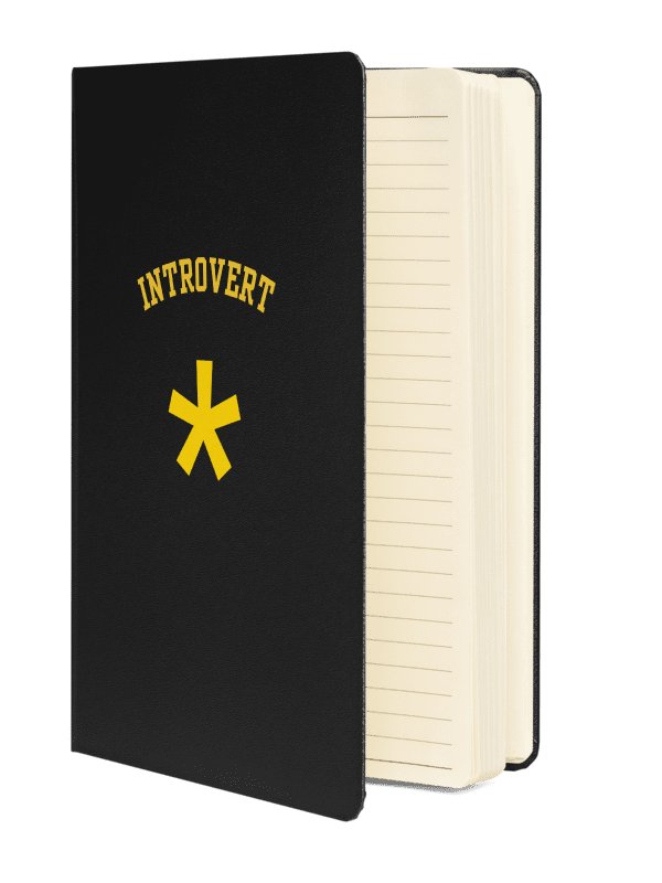 Introvert Star Hardcover Journal product image (2)