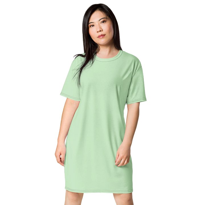 Oversized T-Shirt Dress - Vibrant Tara, Sizes 2XS-6XL product image (1)