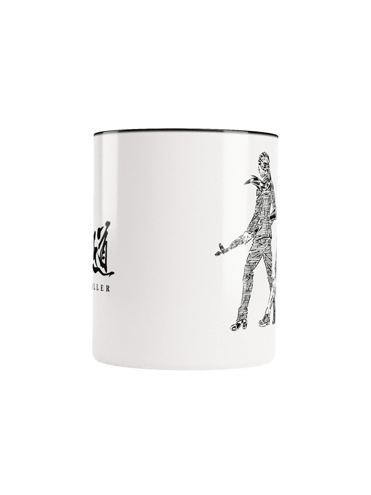 MEIFUMADO | Sakura & Naoki | Black & White Mug product image (5)