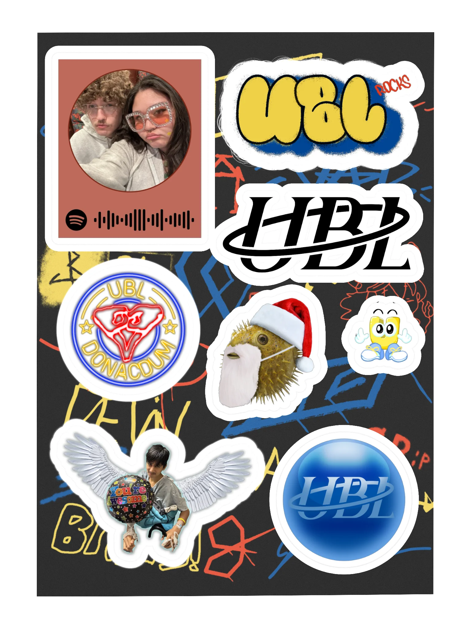 UBL Sticker Sheet product image (3)