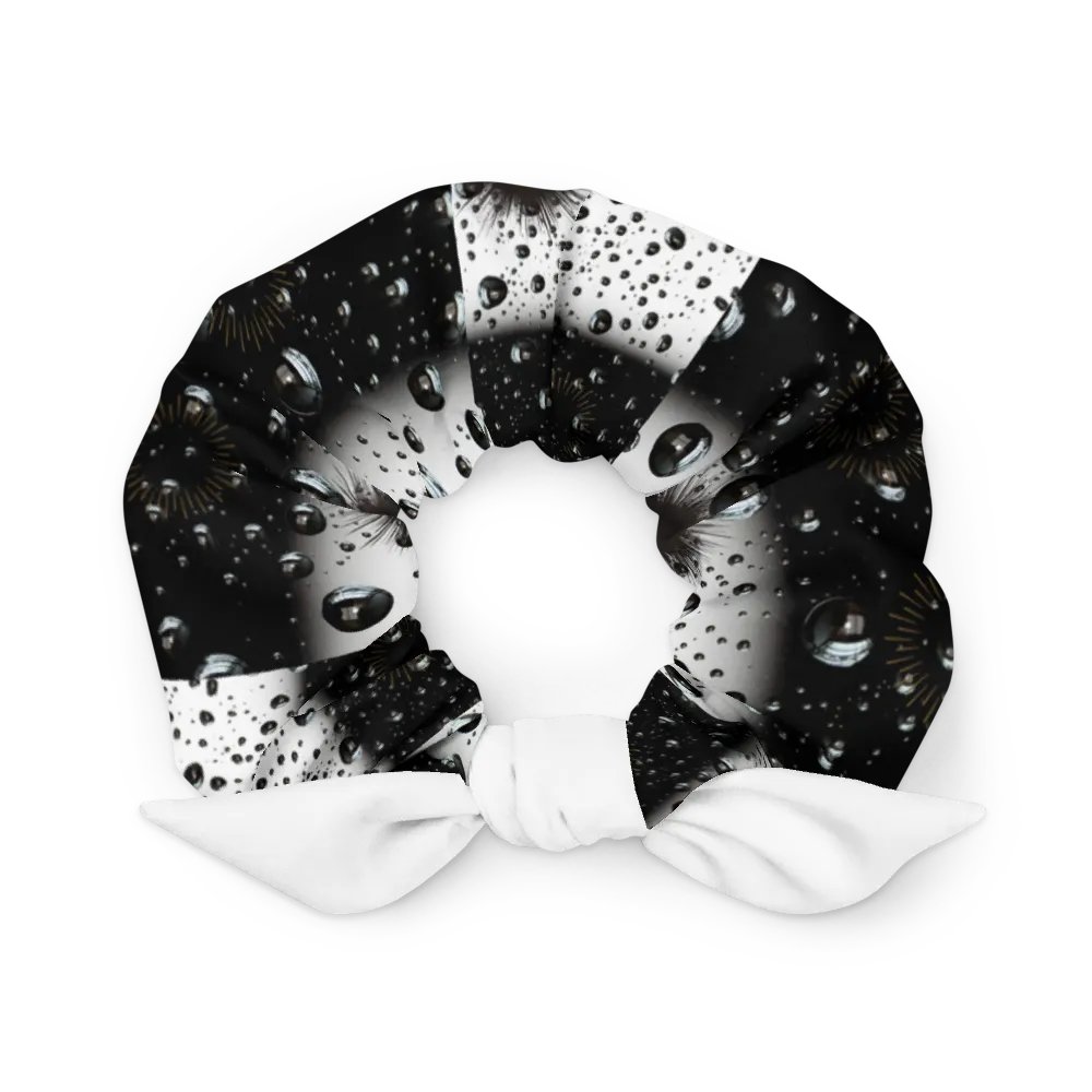 JoBeth Design Scrunchie- White & Black product image (2)