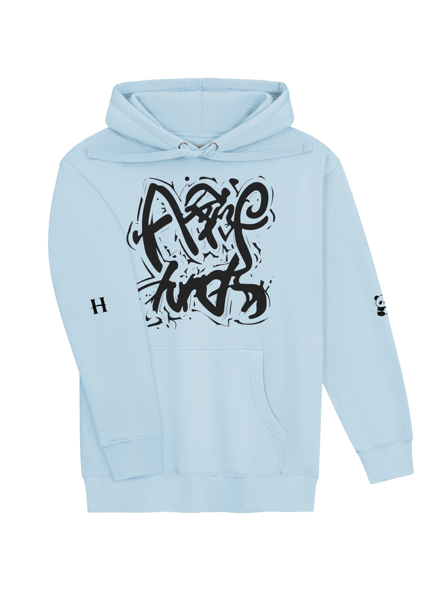 Ape Vibes Graphic Hoodie – Premium Streetwear Pullover (Appy Blue) product image (3)