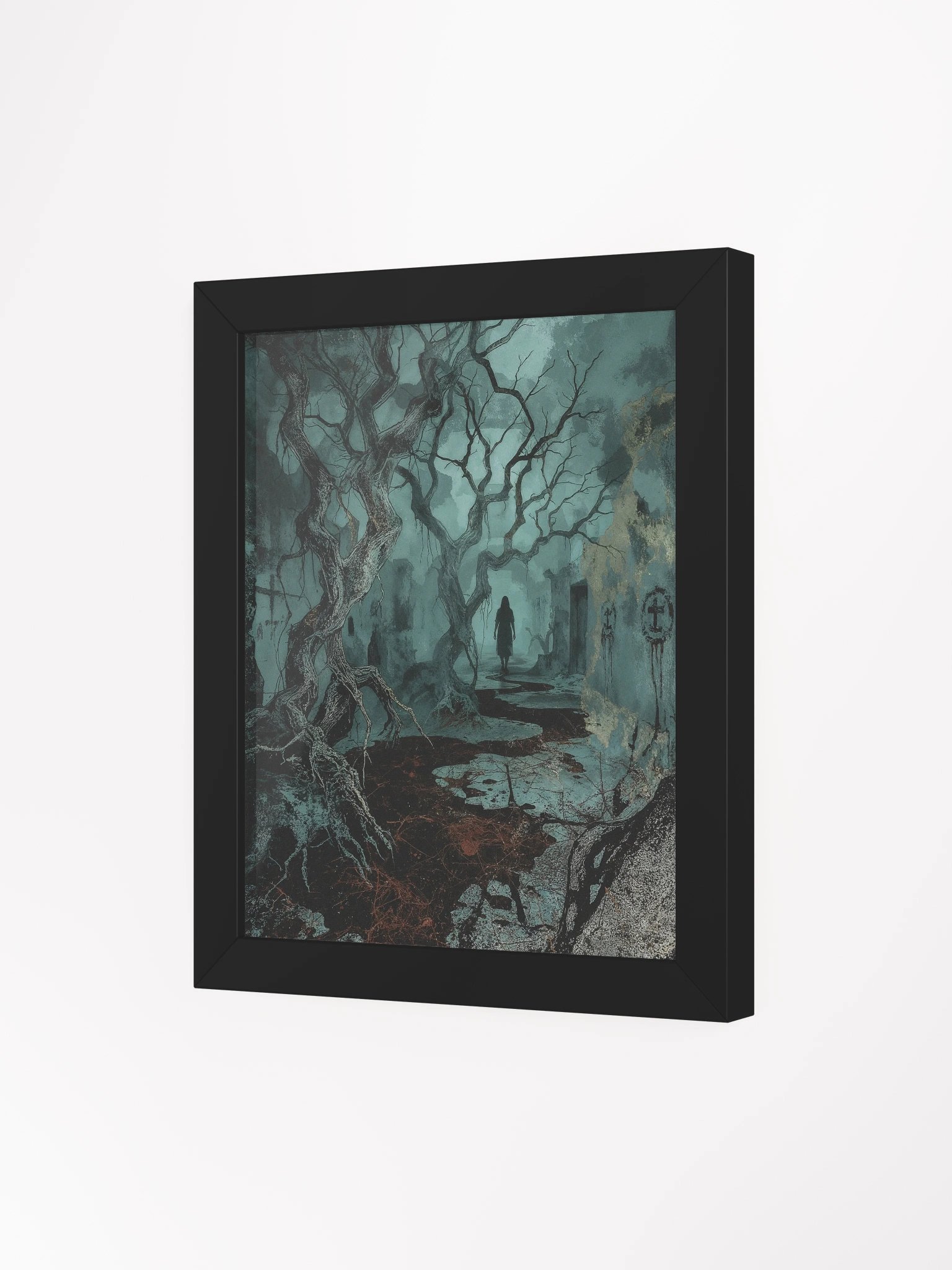 The Hollow Path Framed Print product image (30)