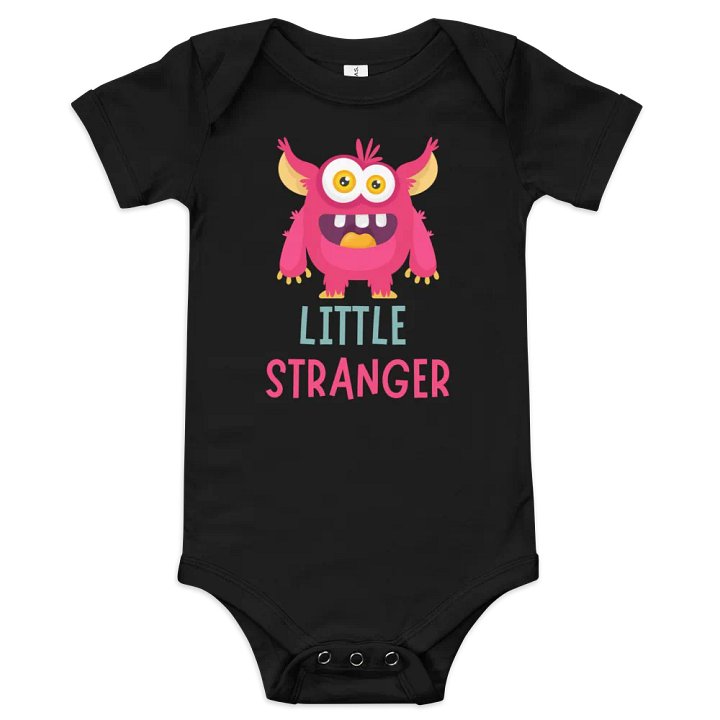 Little Stranger Baby Bodysuit Pink product image (2)