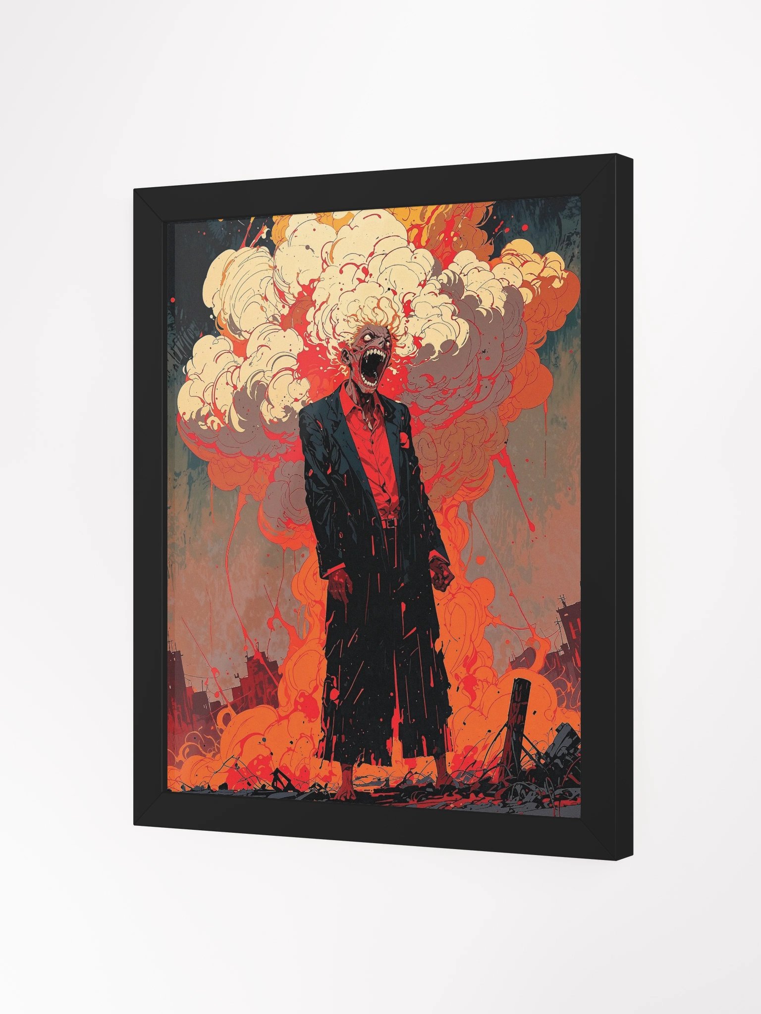 The Detonator's Laugh Framed Print product image (10)