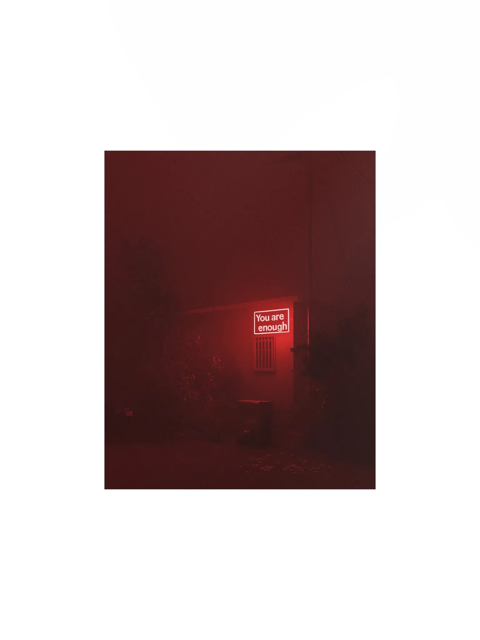"You are enough" Matte Poster product image (1)