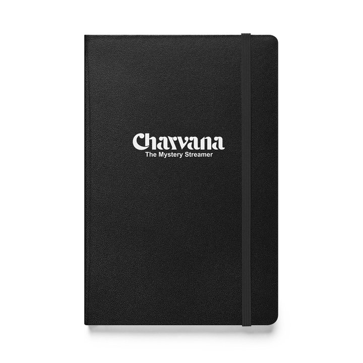 [Charvana - The Mystery Streamer] HARDCOVER NOTEBOOK product image (1)