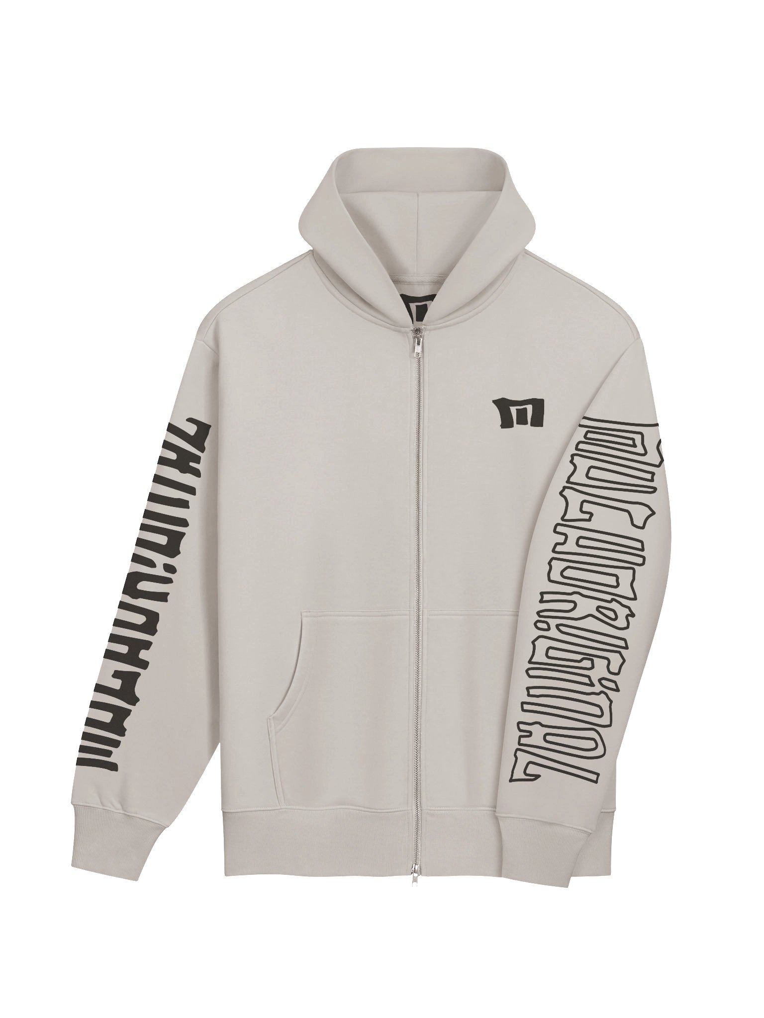 24/7 — Zip Hood · Bone product image (4)