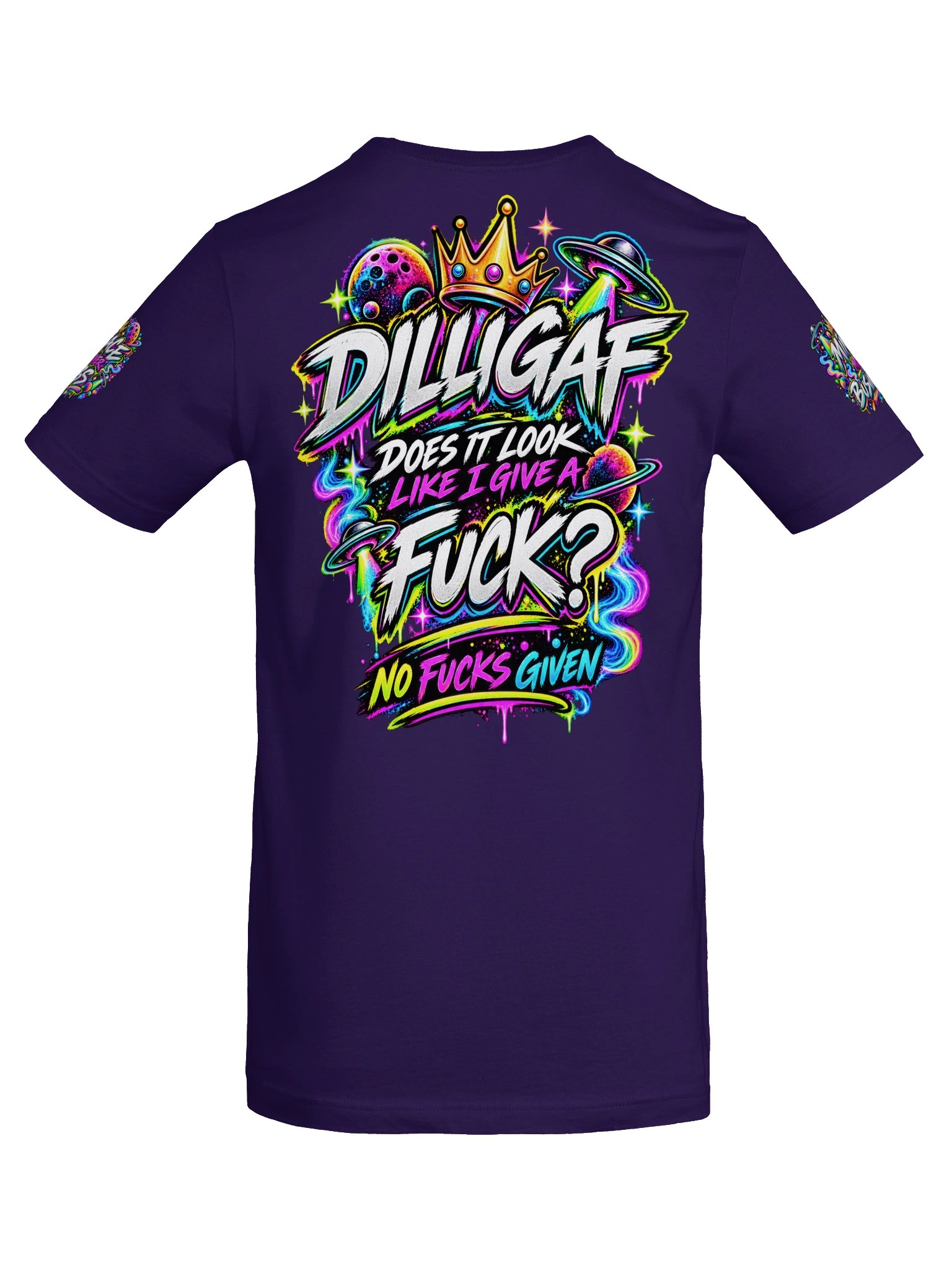 Multicolor DILLIGAF Cosmic Tee product image (26)