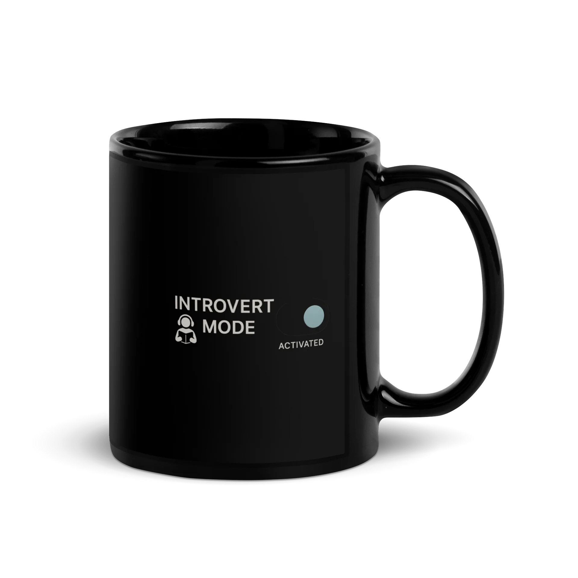 "Introvert Mode: Activated" Ceramic Mug product image (1)