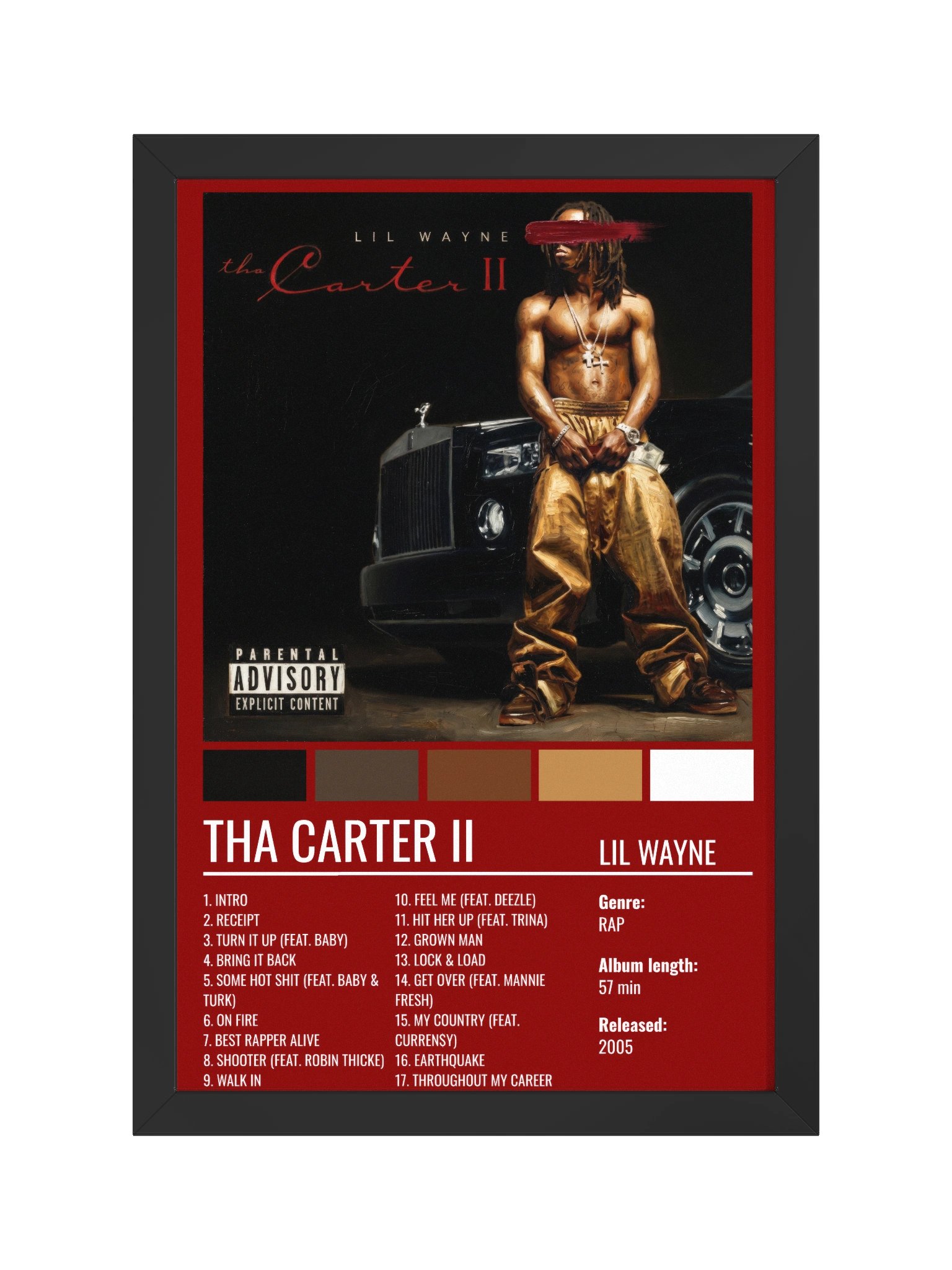 THE CARTER II: "RED" product image (1)