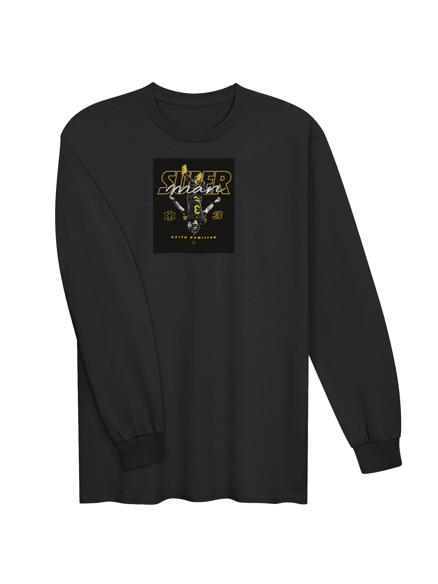 Keith Hamilton #3 — Superman Black Long Sleeve product image (3)