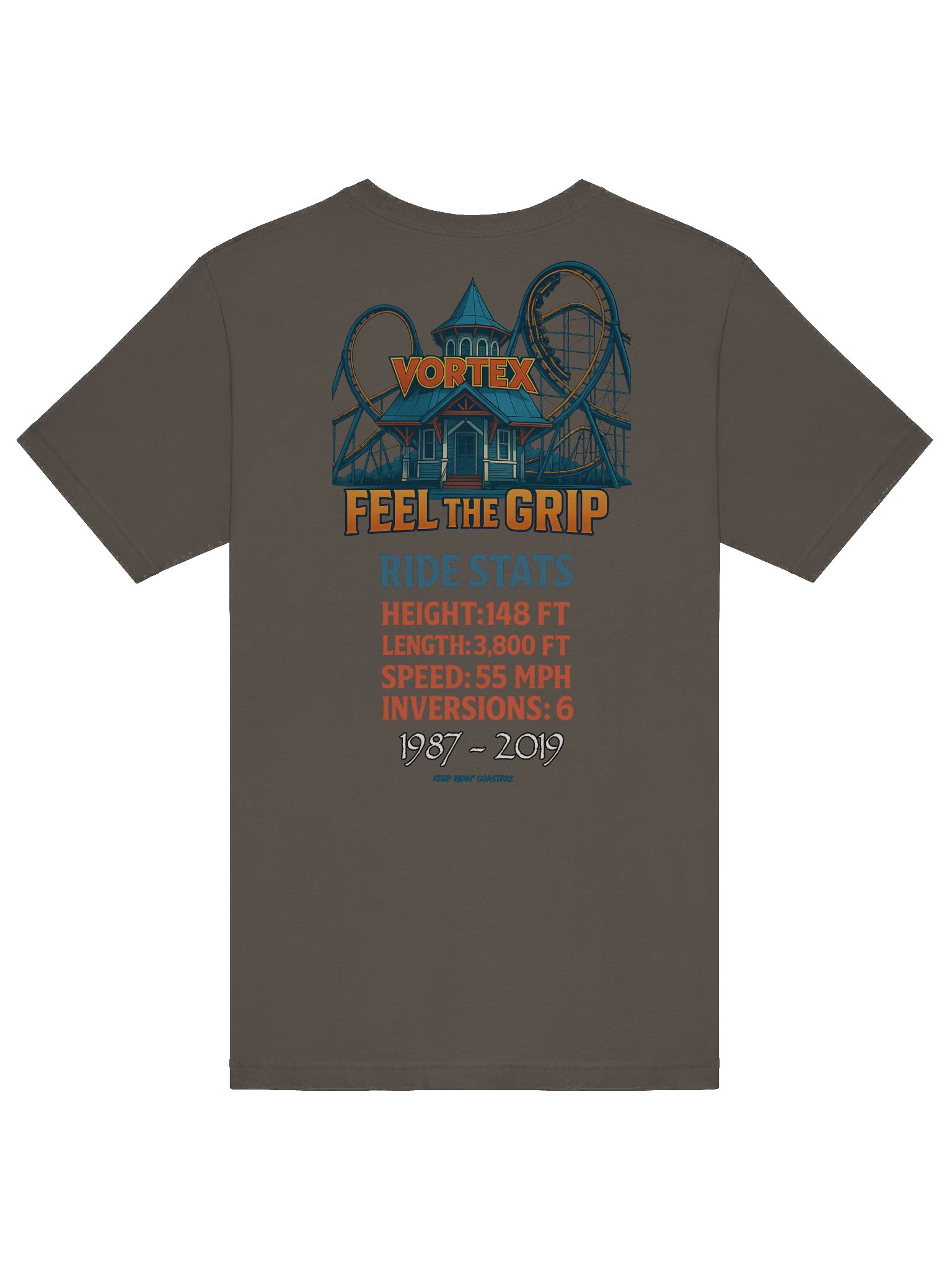 Vortex Feel the Grip T-Shirt product image (6)