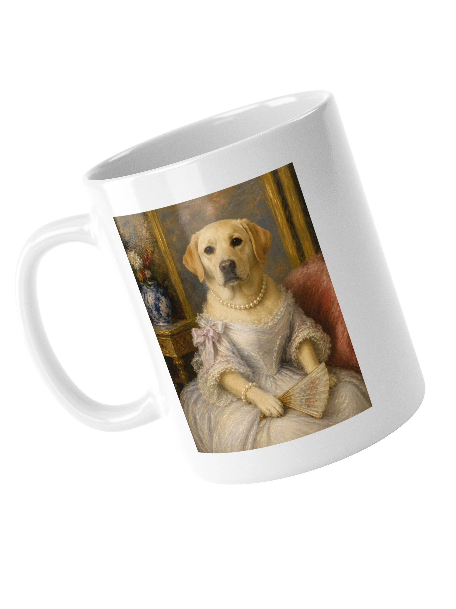 Labrador Retriever Portrait of Irène Cahen d'Anvers Mug product image (5)