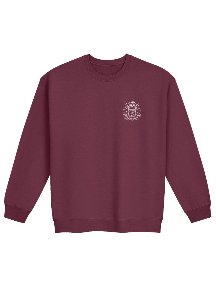 accepting good vibes + coffee crewneck product image (9)