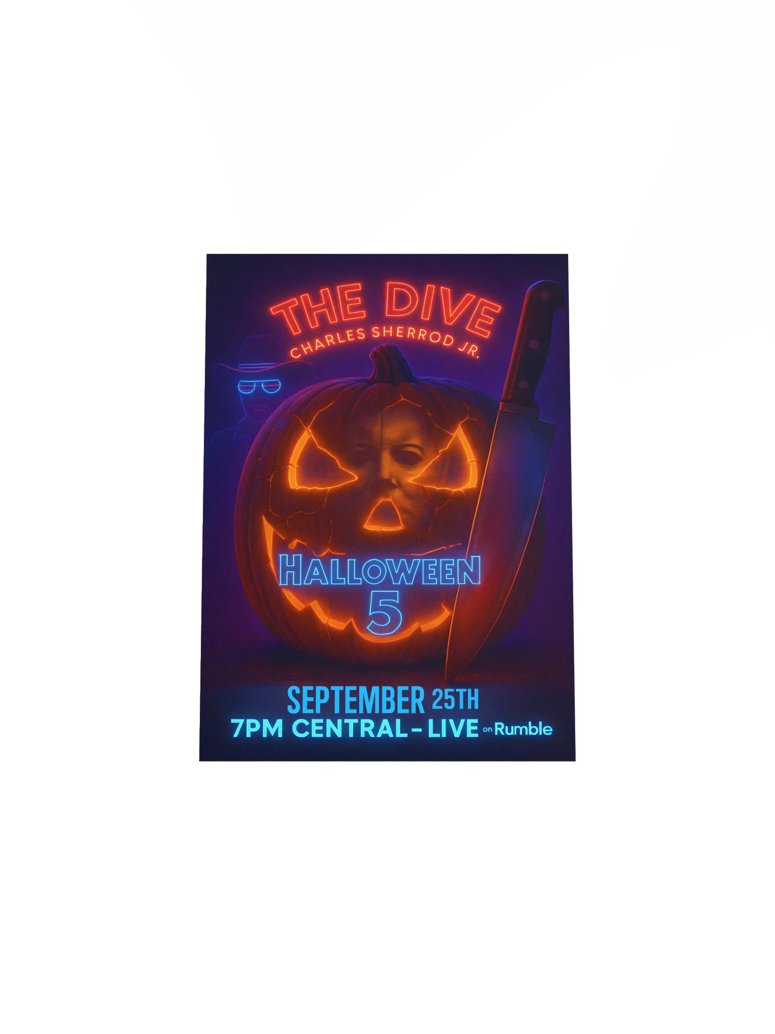 "HALLOWEEN 5" Pumpkin Poster product image (27)