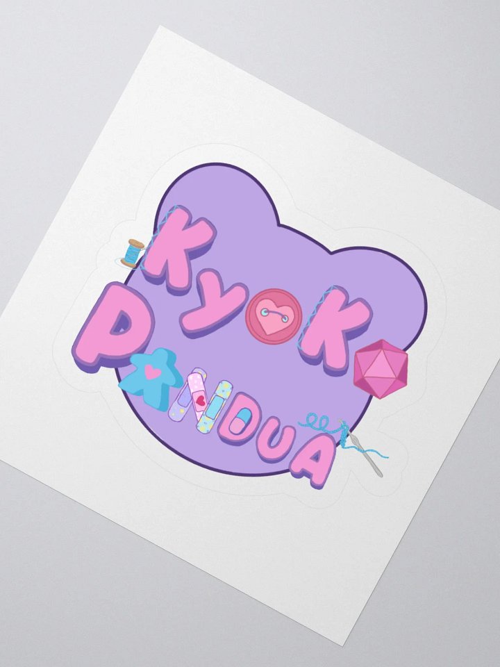 Kyoko Pandua Logo Sticker product image (3)