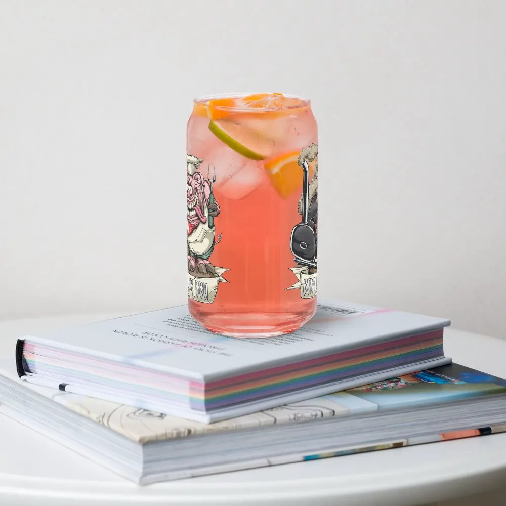 Porkin Pig Glass Cup product image (34)
