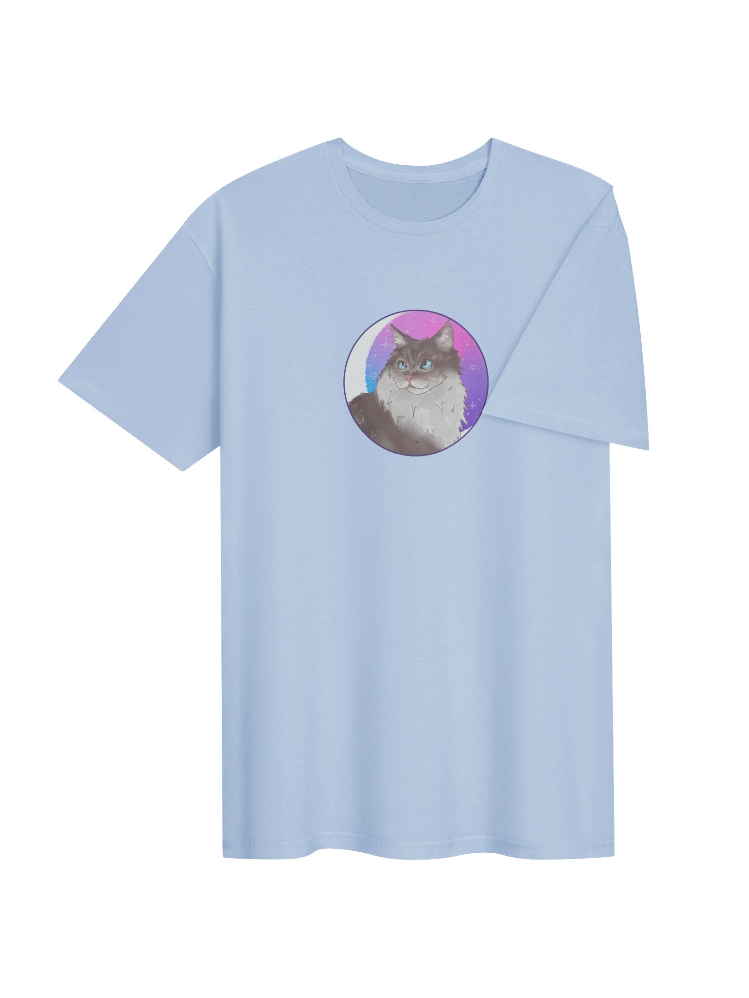 Mellow Moon for Cats Protection T-Shirt product image (4)