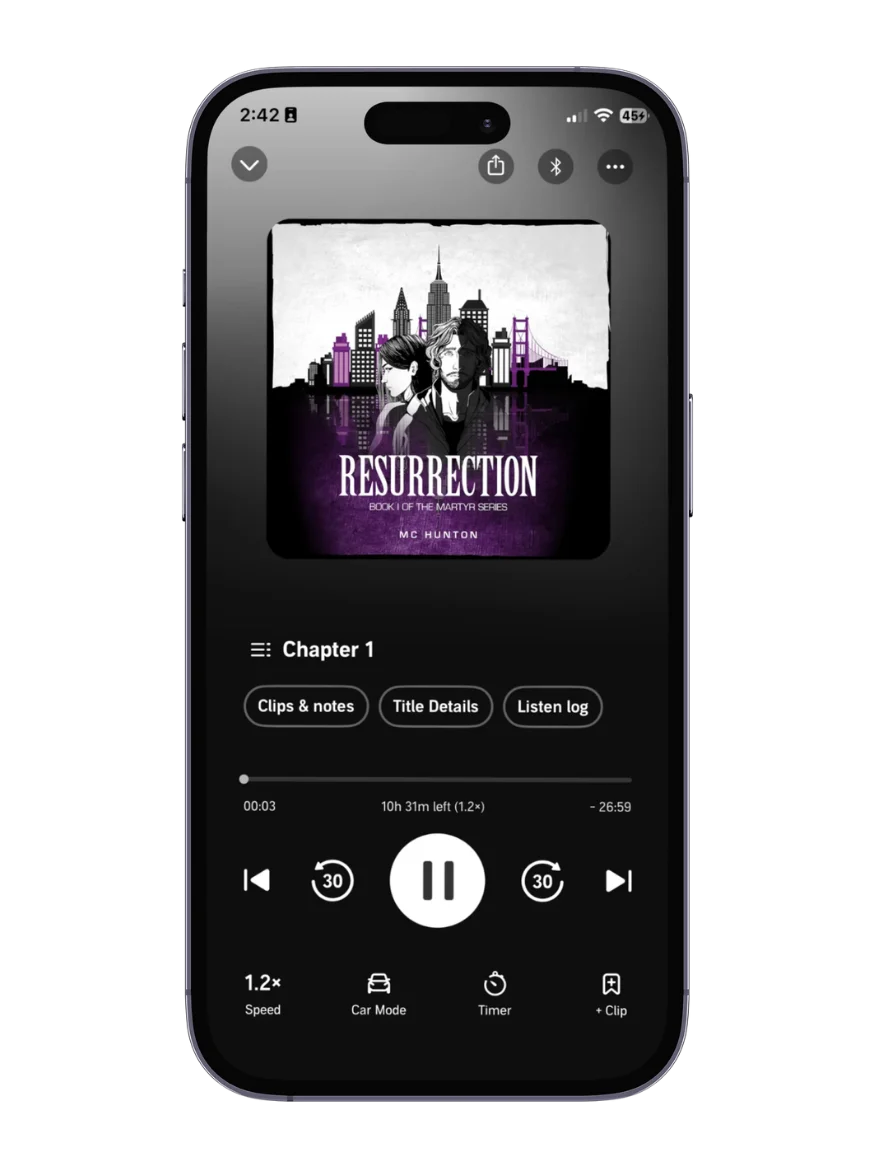 Resurrection - Book I of The Martyr Series - Audiobook product image (1)