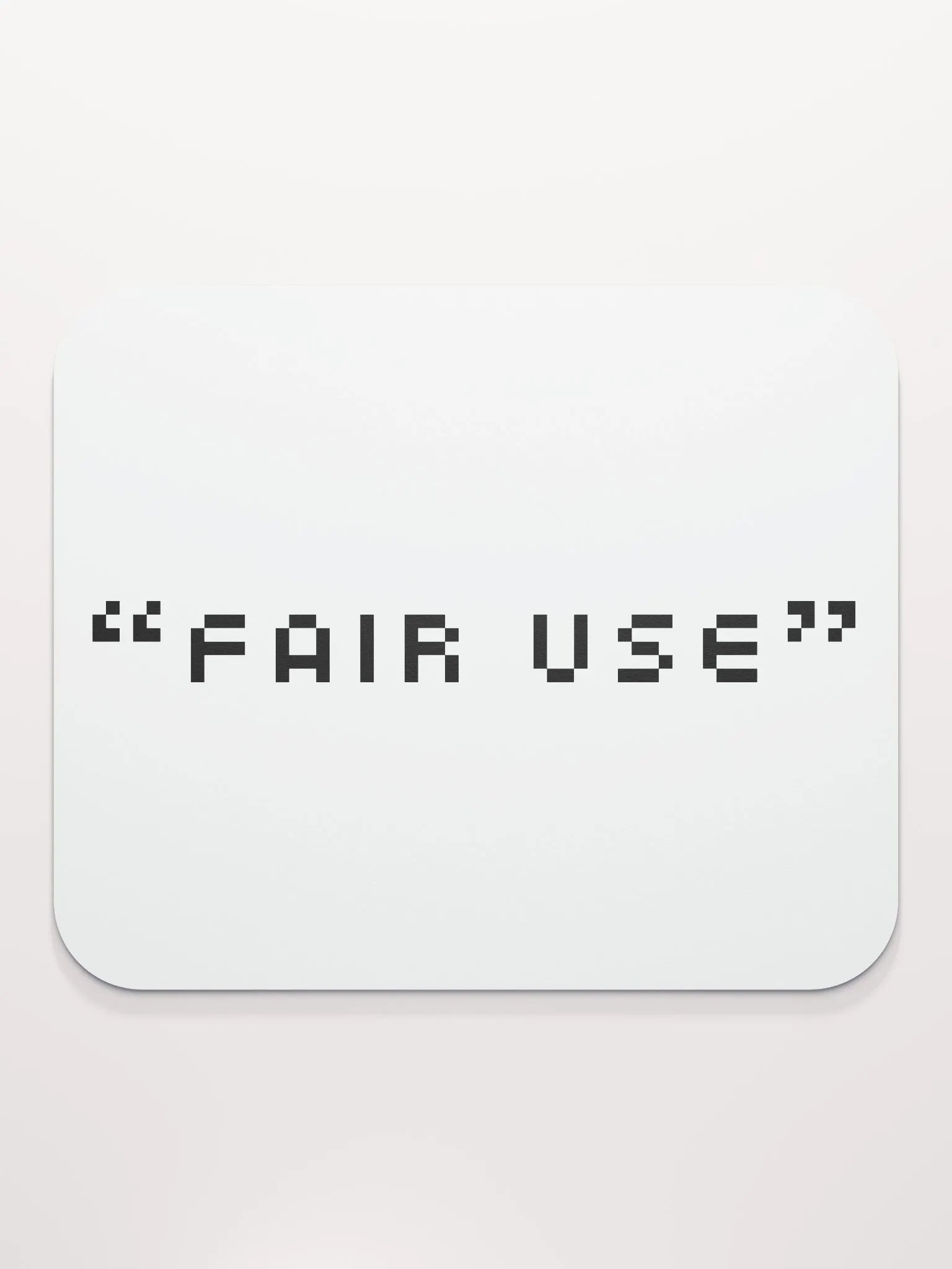 “Fair Use” Mouse Pad product image (2)
