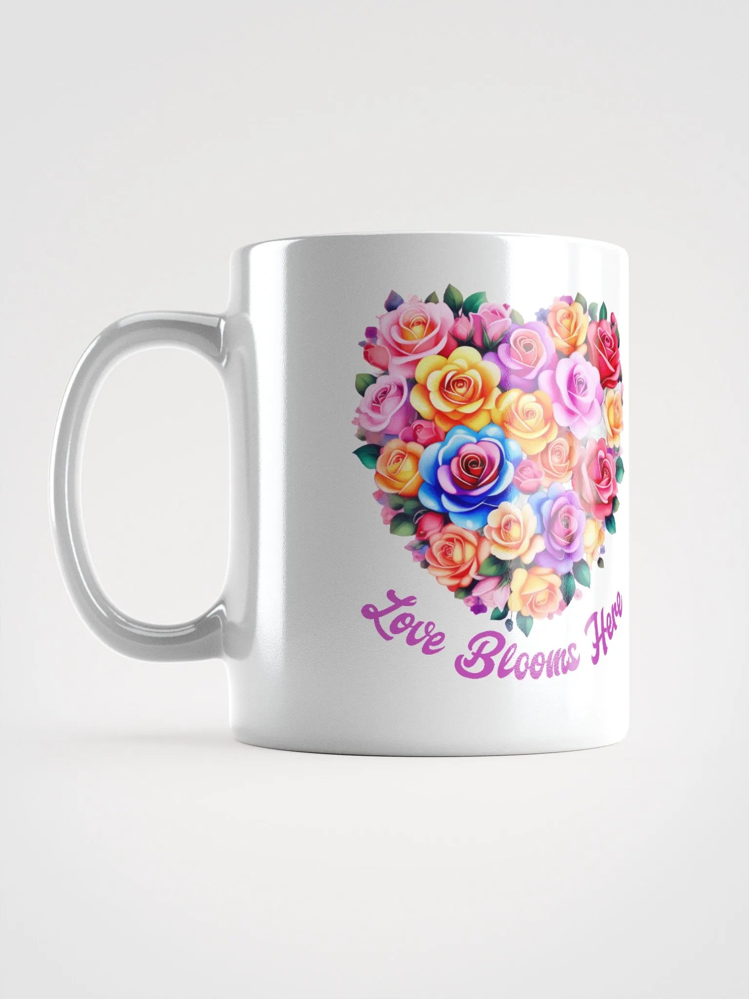 Sip in Love: Love Blooms Here Coffee Mug product image (7)