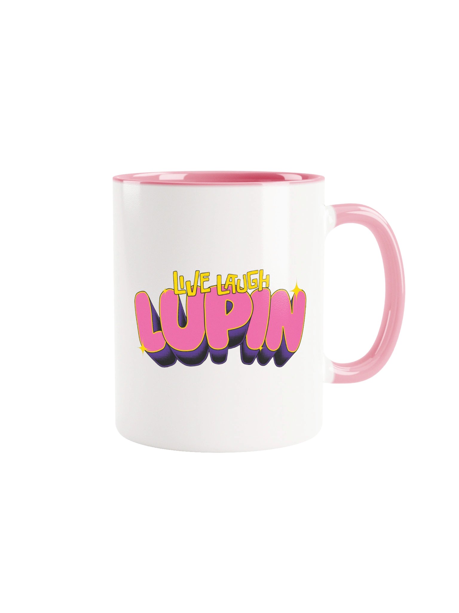 Live Laugh Lupin Ceramic Mug product image (1)
