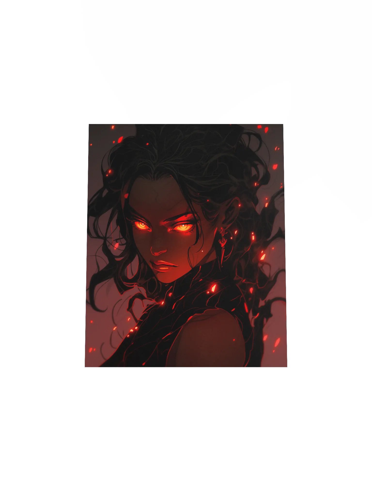 Inferno Gaze Matte Poster product image (21)