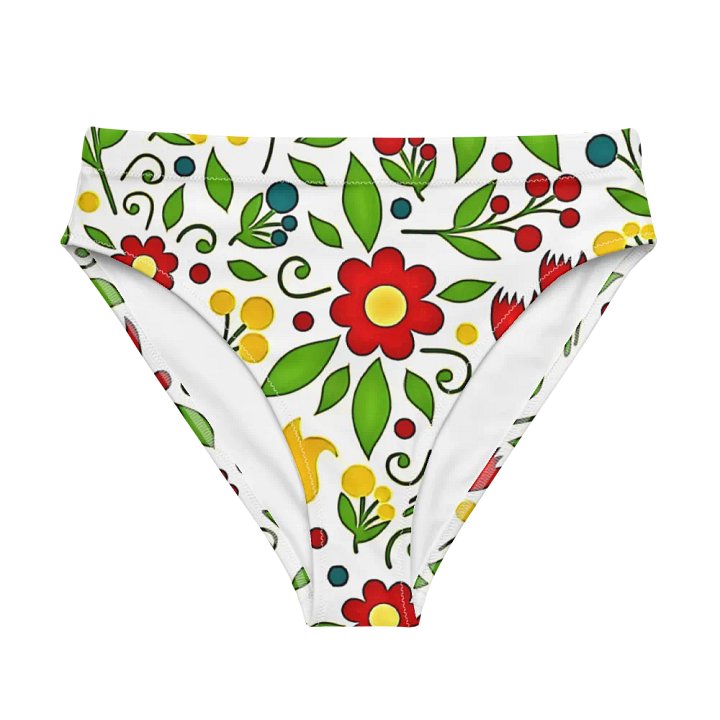 Symmetrical Garden High Waisted Bikini Bottom product image (1)