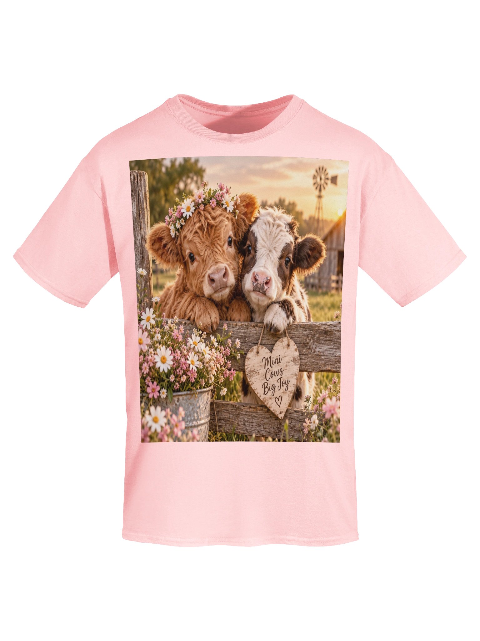 Mini Cows Big Joy Tee product image (5)