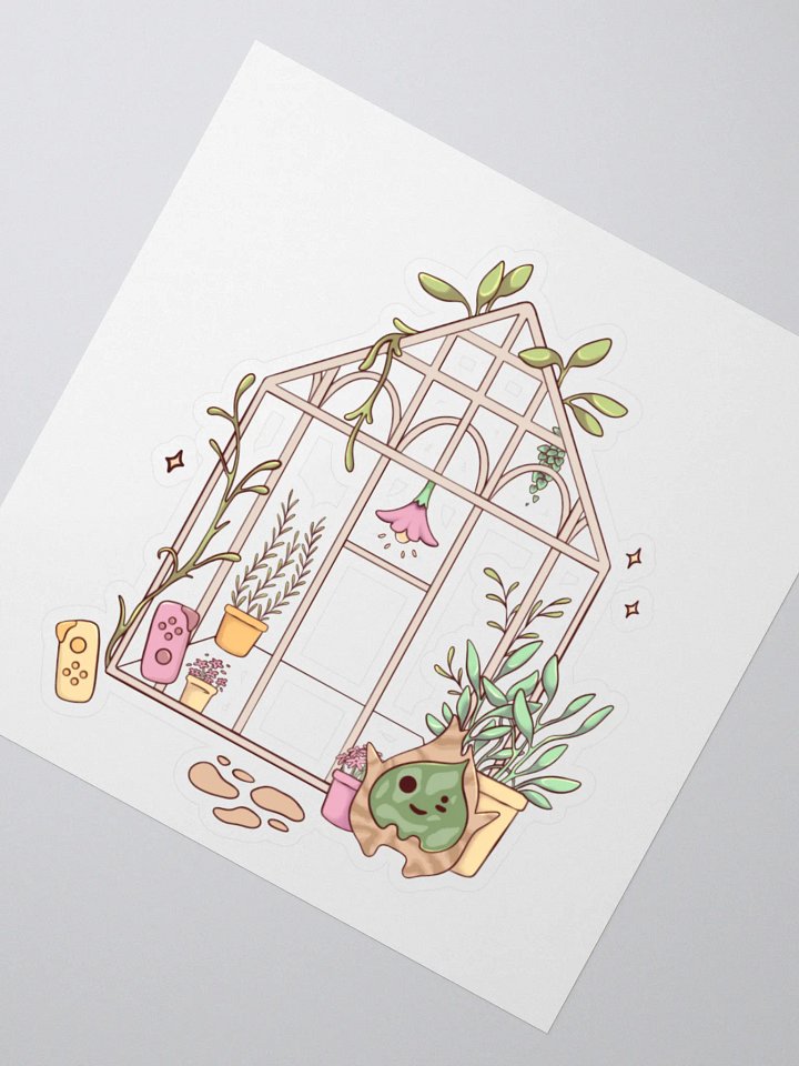 Botanical Greenhouse Sticker product image (2)