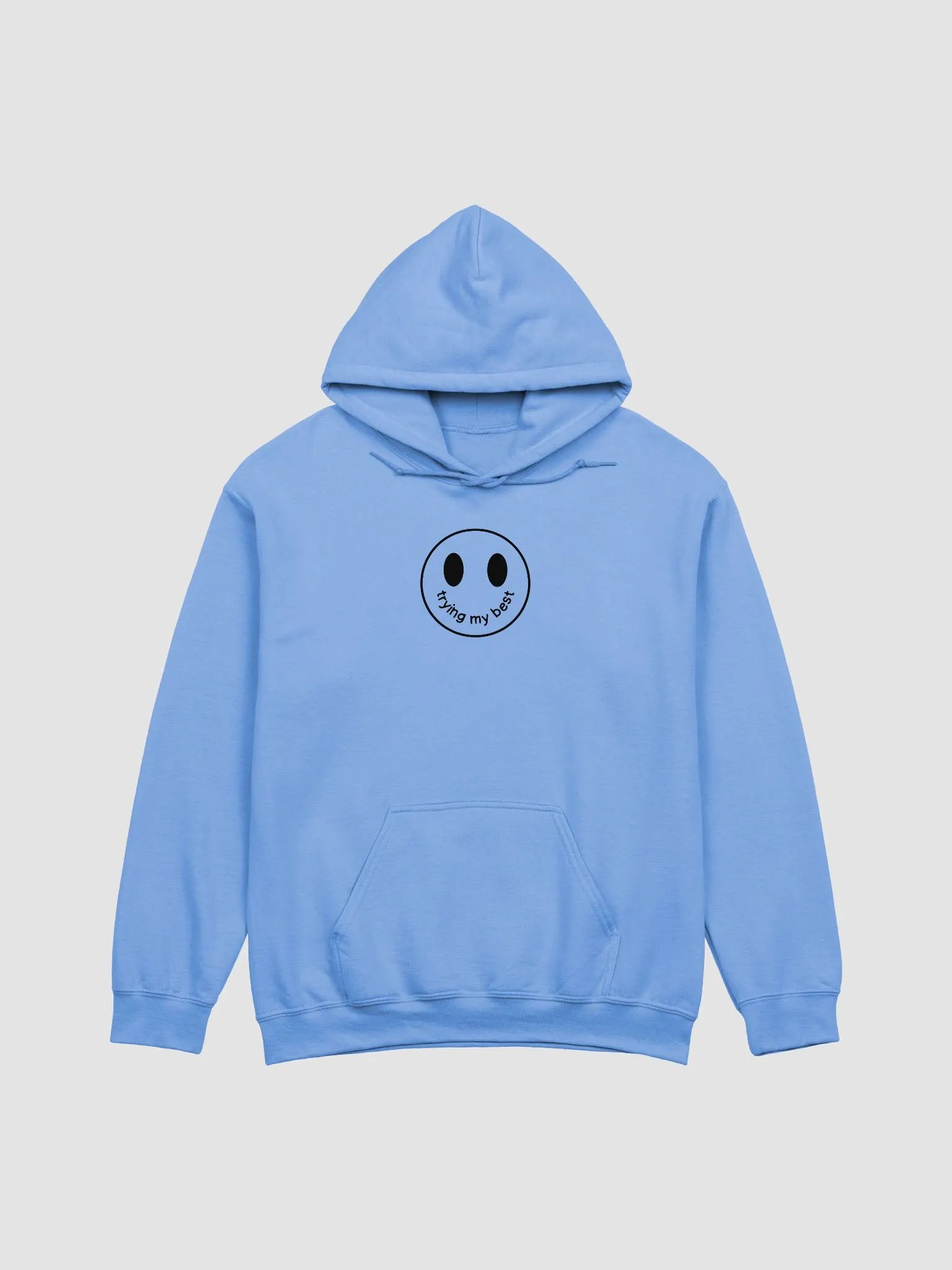 trying my best hoodie (black logo) product image (3)