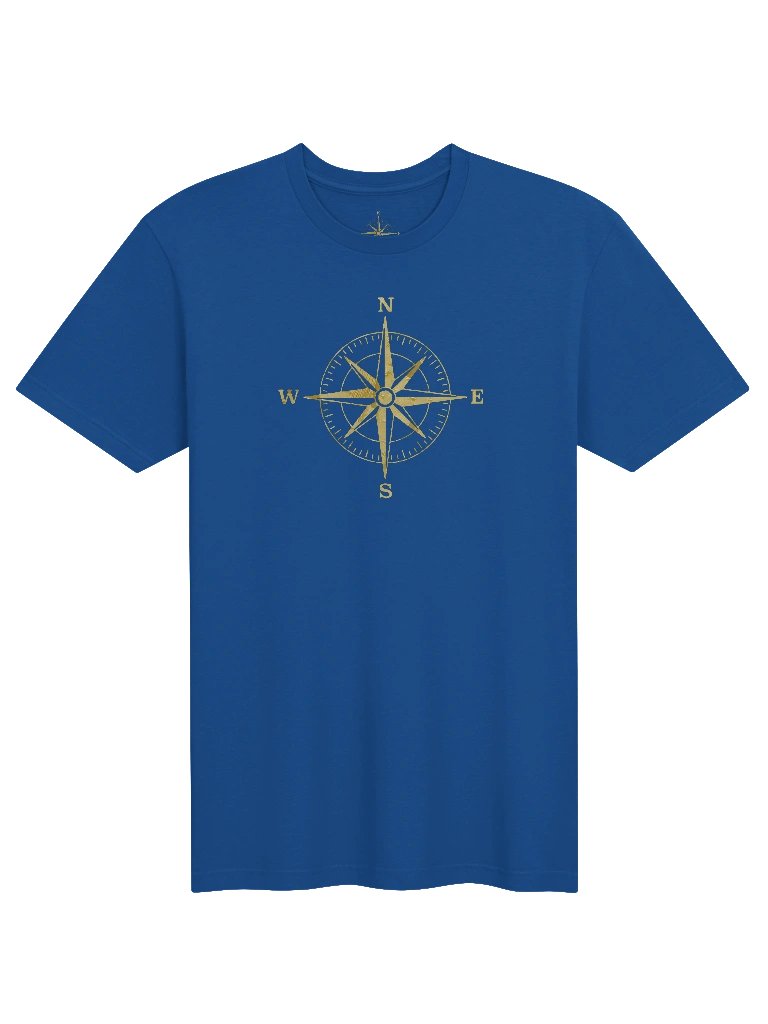Caribbean Compass Vintage Gold | Supersoft T-Shirt product image (1)