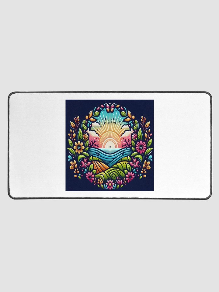Sunrise Serenity Desk Mat product image (1)
