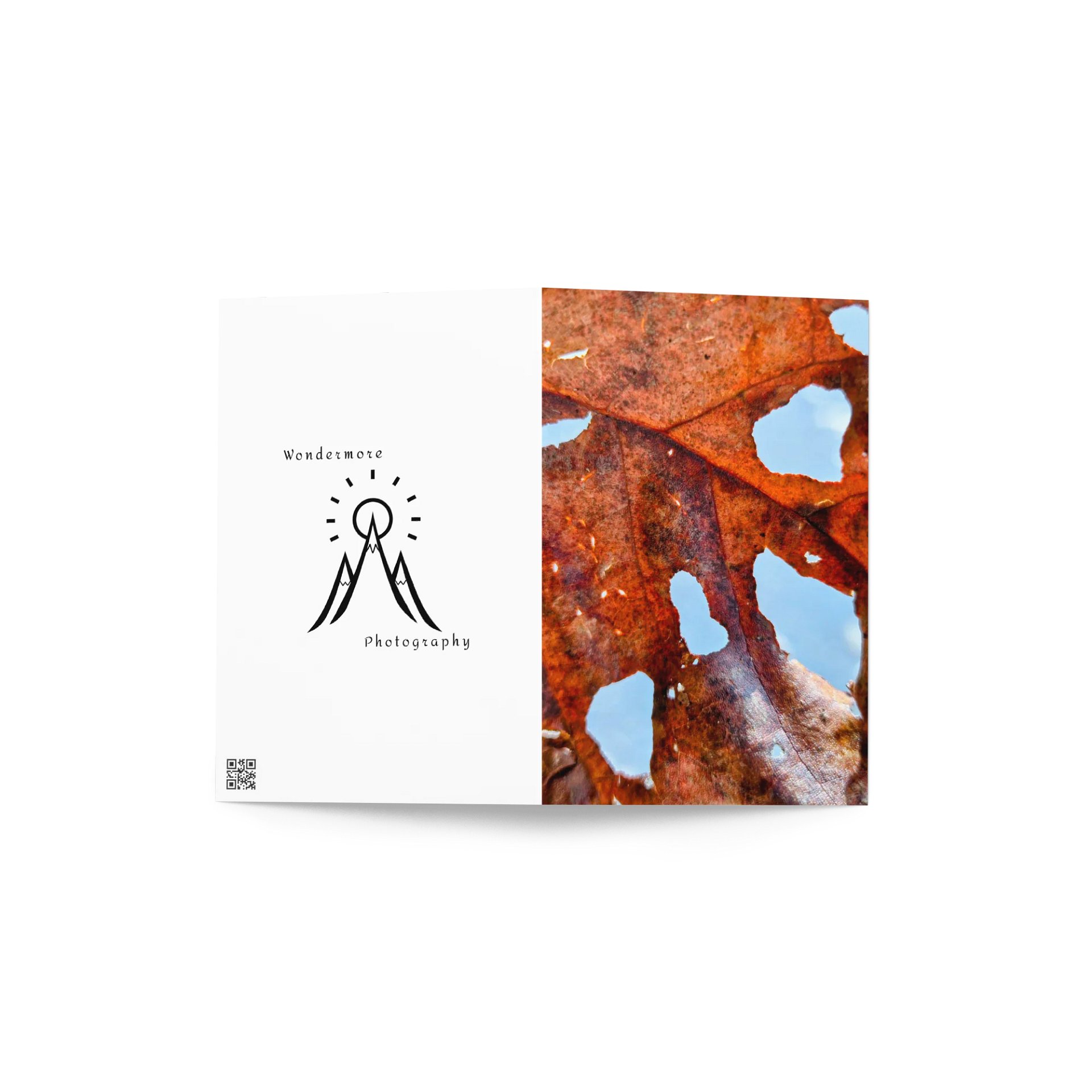 Intricate Veins Greeting Card (blank) product image (4)