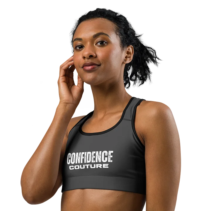 Confidence Couture Stencil Sports Bra product image (2)