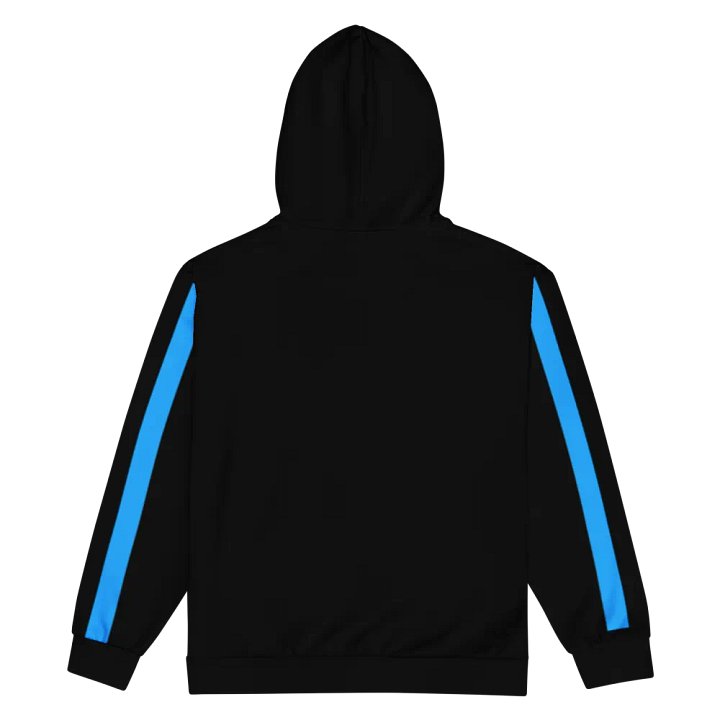 Old school blue hoodie product image (2)