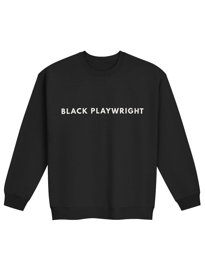 Black Playwright—Gildan Classic Crewneck Sweatshirt product image (1)