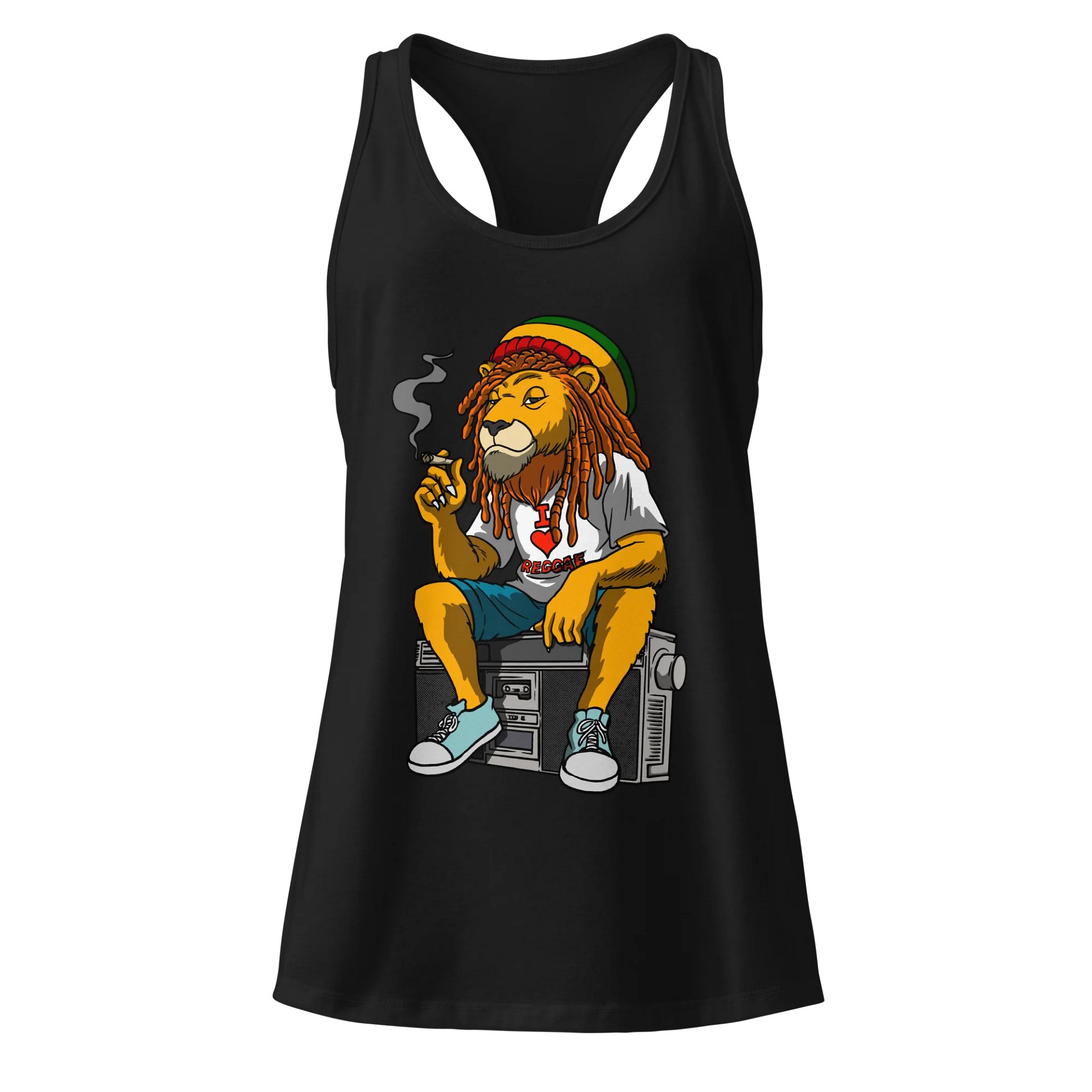 Rasta Lion Women's Reggae Tank product image (1)