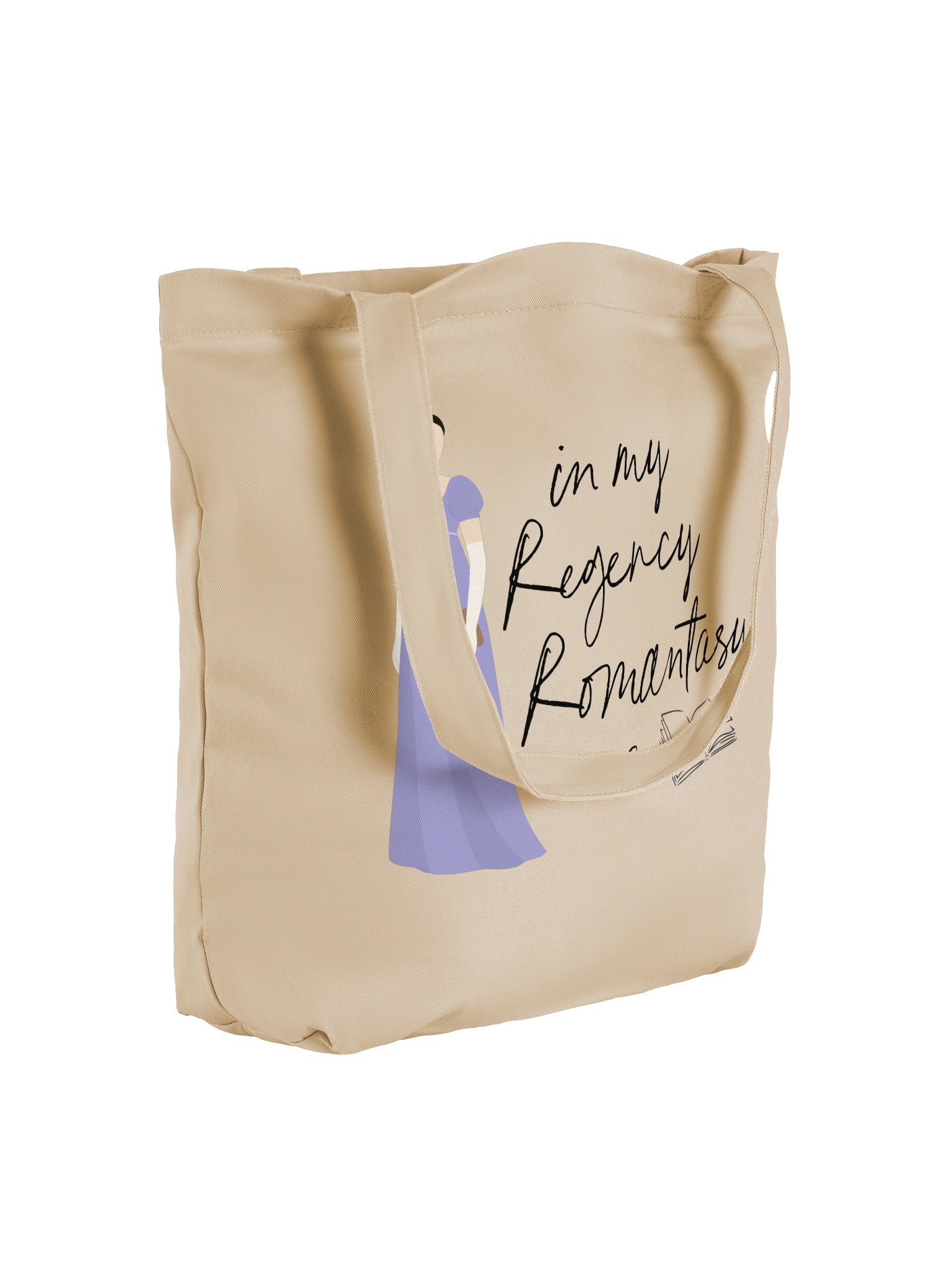 Regency Romantasy Era Econscious Tote Bag | PURPLE product image (4)