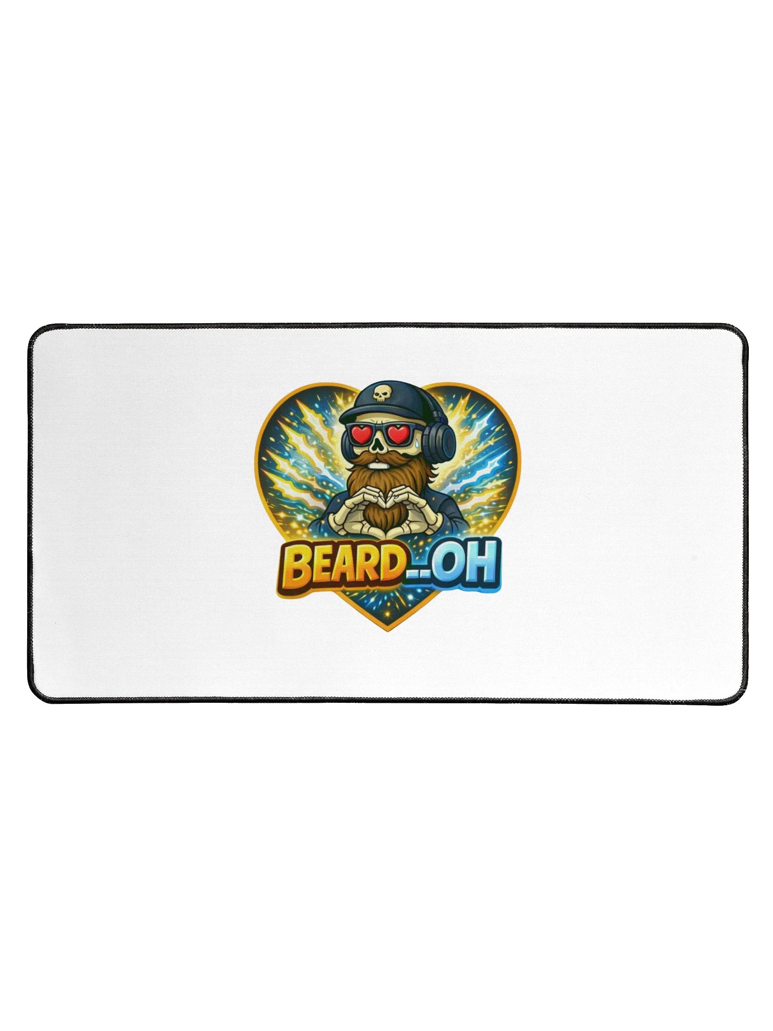 Beard__Oh Desk Mat product image (1)