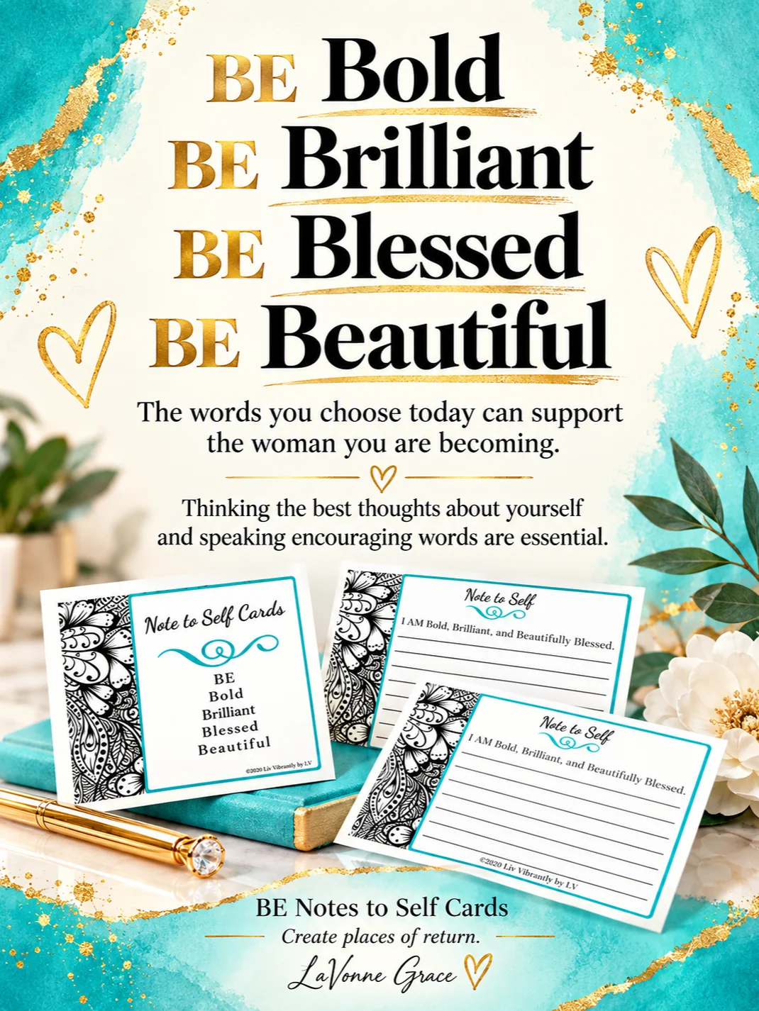 BE Notes to Self Cards product image (5)