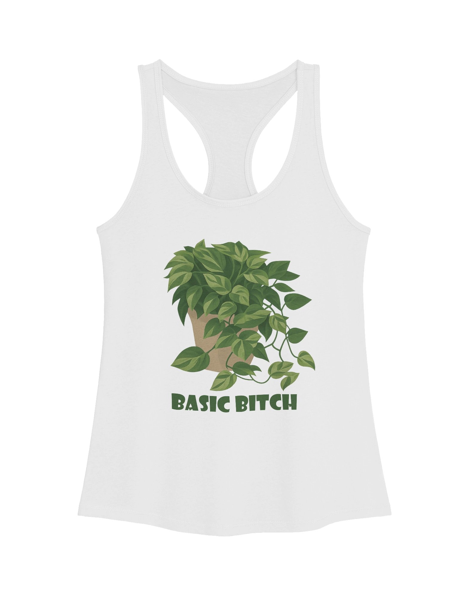 Basic Bitch Racerback Tank Top product image (5)