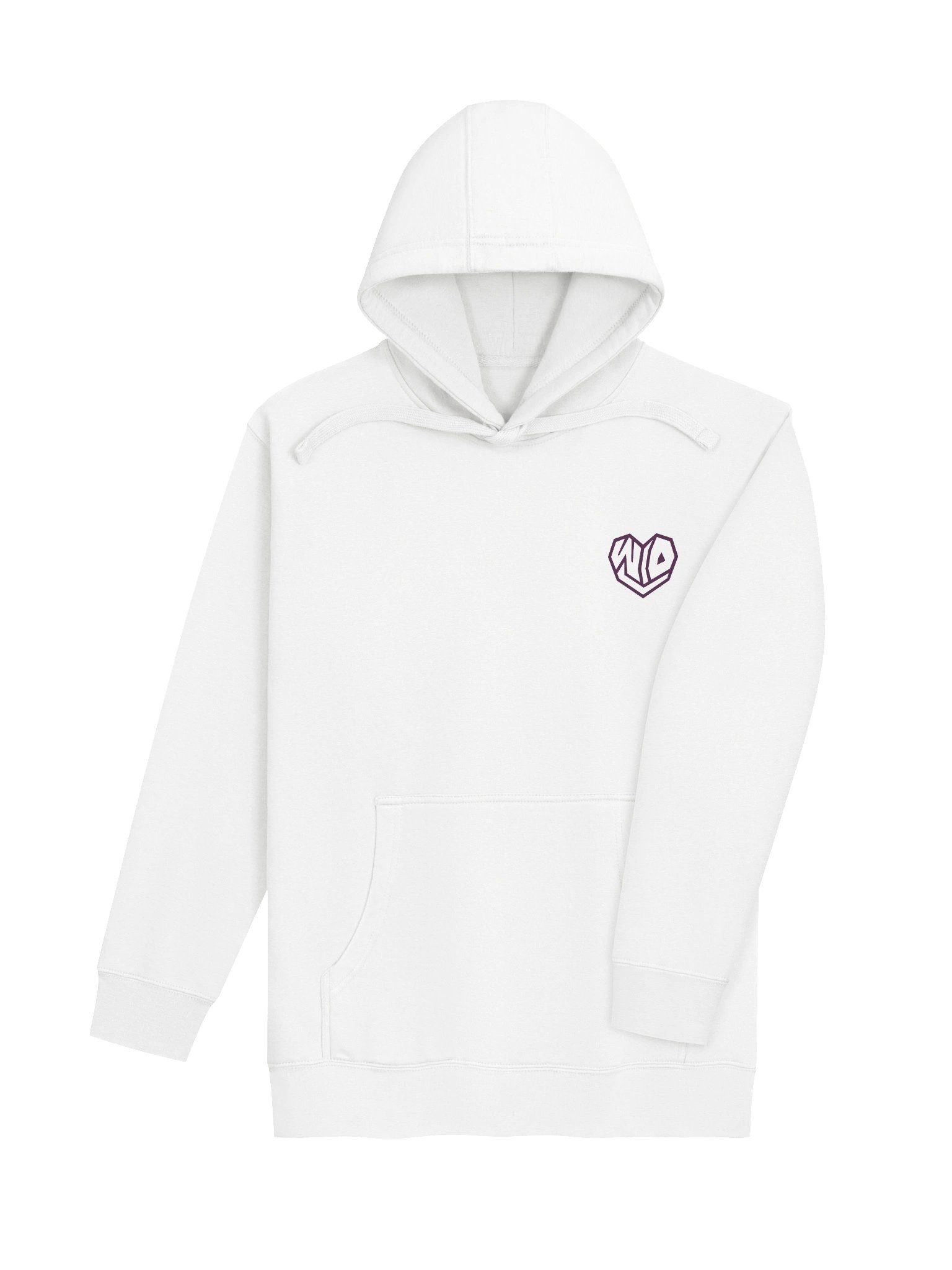 W/O U Purple/White Hoodie product image (4)