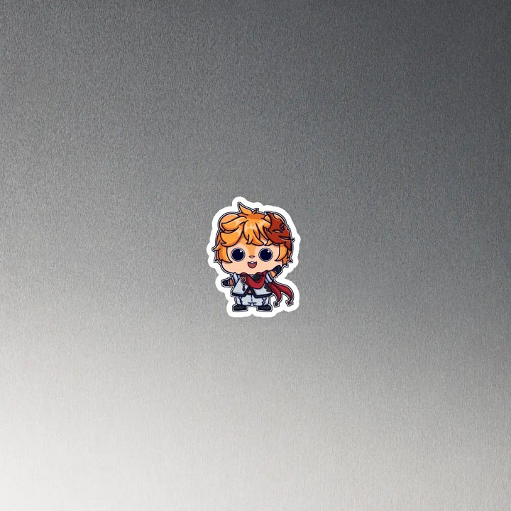 Kuma Cosplay: Tartaglia Magnet product image (2)