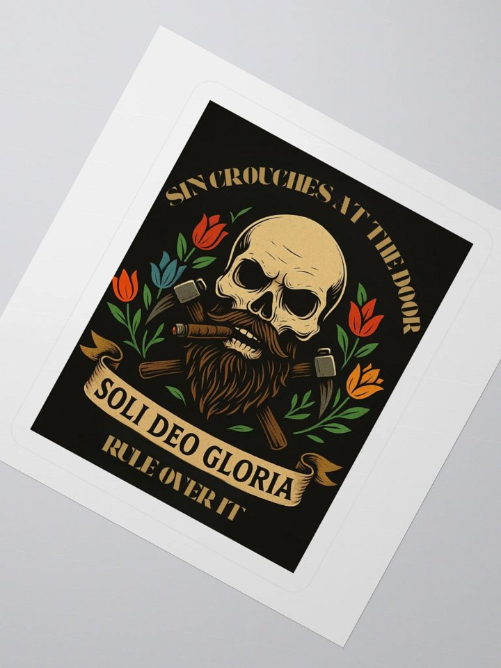 Sin Crouches SDG sticker product image (4)