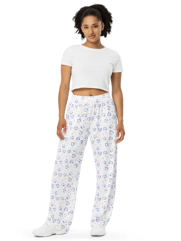 Cute Westie Wide Leg Pants product image (1)